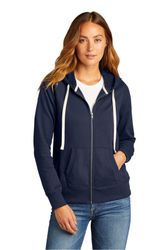 Image of District Women's Re-Fleece Full-Zip Hoodie DT8103