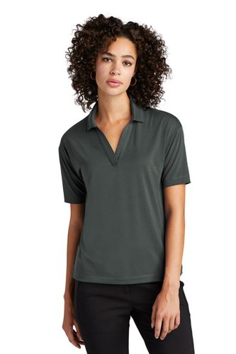 MERCER+METTLE Women's Stretch Jersey Polo image thumbnail