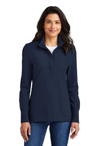 Port Authority Ladies Fairway Stretch 1/4-Zip image thumbnail