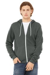 Image of BELLA+CANVAS Unisex Sponge Fleece Full-Zip Hoodie