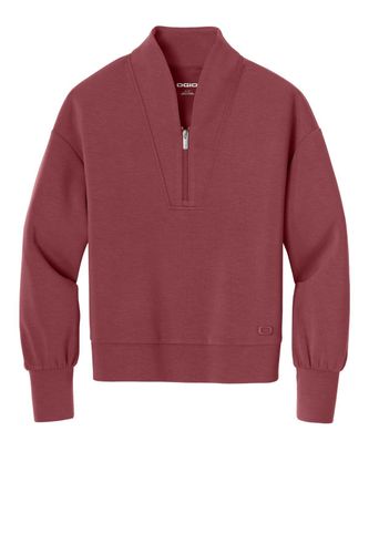 OGIO® Women’s Transcend 1/4-Zip image thumbnail