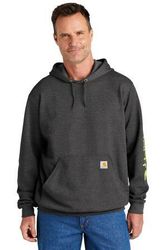 Image of Carhartt Midweight Hooded Logo Sweatshirt 