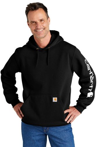 Carhartt Midweight Hooded Logo Sweatshirt  image thumbnail