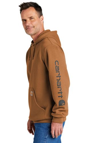 Carhartt Midweight Hooded Logo Sweatshirt  image thumbnail