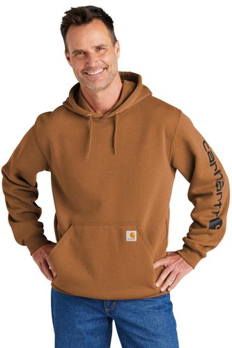 Carhartt Midweight Hooded Logo Sweatshirt  image thumbnail