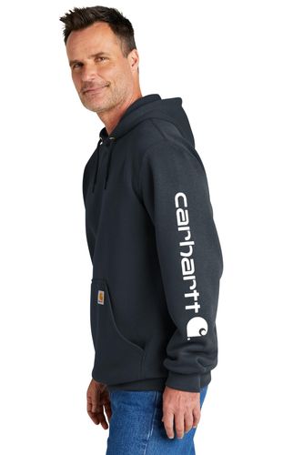 Carhartt Midweight Hooded Logo Sweatshirt  image thumbnail