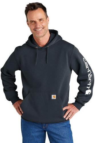 Carhartt Midweight Hooded Logo Sweatshirt  image thumbnail