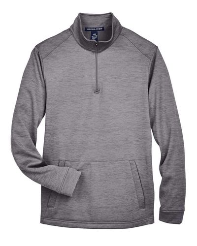 Newbury Mélange Fleece Quarter-Zip Pullover image thumbnail