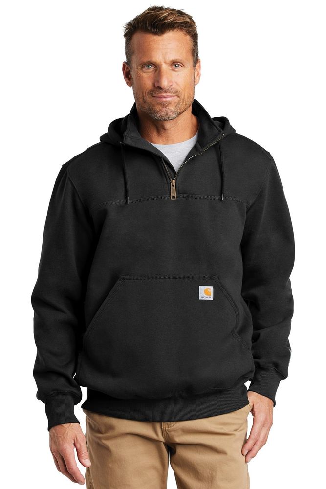 Carhartt® Rain Defender® Paxton Heavyweight Hooded Zip Mock Sweatshirt primary image