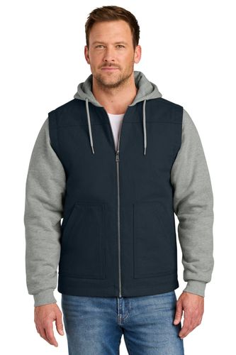 CornerStone Duck Fleece Full-Zip Hooded Jacket image thumbnail