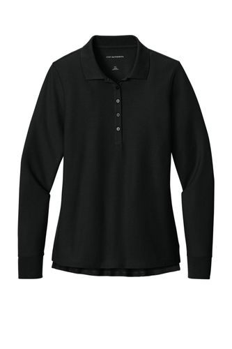 Port Authority Women's Wearever Signature Pique Long Sleeve Polo image thumbnail