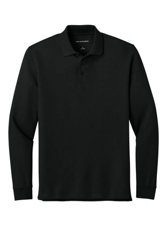 Port Authority Wearever Signature Pique Long Sleeve Polo image thumbnail