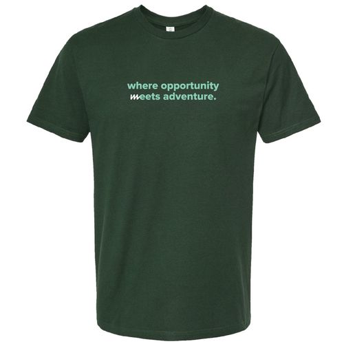 Fusion Medical "Where Opportunity Meets Adventure" Forest Tee image thumbnail