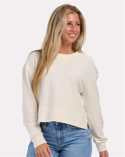 Boxecraft Women's Cropped Boxy Long Sleeve T-Shirt - FMS image thumbnail