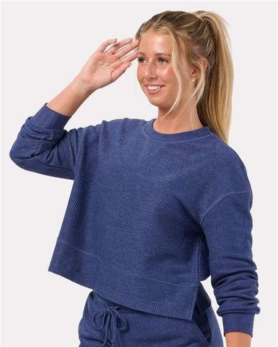 Boxecraft Women's Cropped Boxy Long Sleeve T-Shirt - FMS image thumbnail