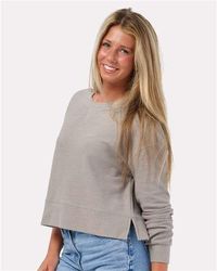 Image of Boxecraft Women's Cropped Boxy Long Sleeve T-Shirt - FMS