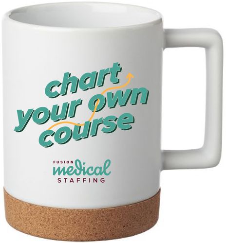 15oz Cork Base Ceramic Mug image thumbnail