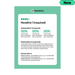 Image of PDF Stats Sign  (4x 5.5 in) 
