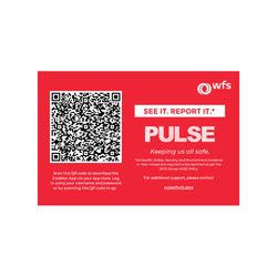 Image of Pulse Landscape - Sticker [WFS527]