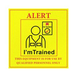 Image of I'm Trained Stickers [WFS537]
