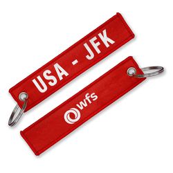 Image of Flight Tag Keychain - JFK