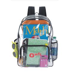 Image of Clear Backpack