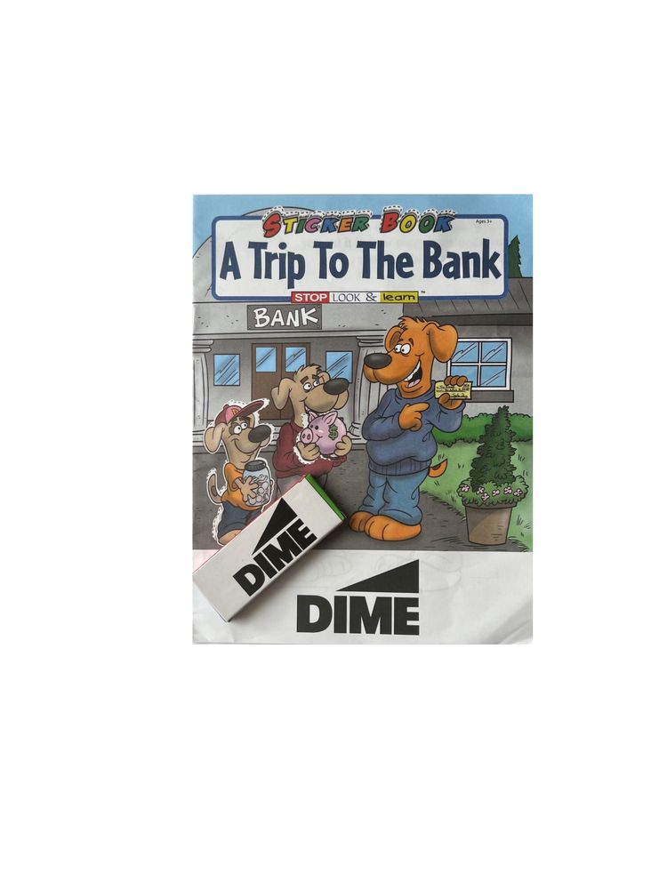 A Trip To The Bank Sticker Book Fun Pack primary image