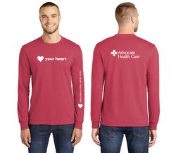 Image of Advocate Health Care - Heart Health 2025 Long Sleeve Shirt