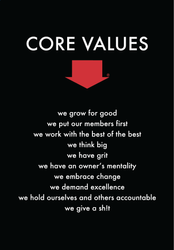 Image of Core Values - Poster