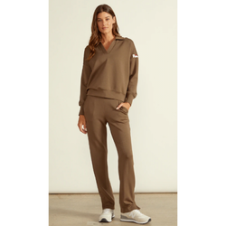 Image of BYLT Opal Fleece Relaxed Polo