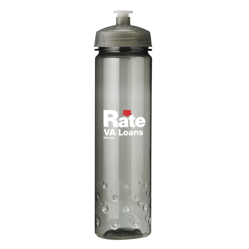 VA LOANS 24 oz Polysure Inspire Plastic Sports Water Bottle image thumbnail
