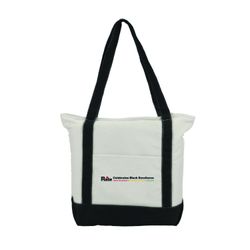 Image of Cotton Canvas Boat Tote Bag