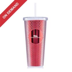 Image of 24 oz Bux Tumbler with Metallic Insert