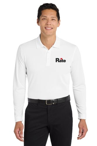 Port Authority Dry Zone UV Micro-Mesh Long Sleeve Polo image thumbnail