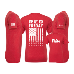 Image of BELLA + CANVAS Triblend Tee Unisex - Red Friday