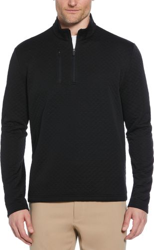 Callaway Mid-Weight Diamond Quilted Fleece 1/4 Zip image thumbnail