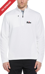 Image of Callaway Mid-Weight Diamond Quilted Fleece 1/4 Zip