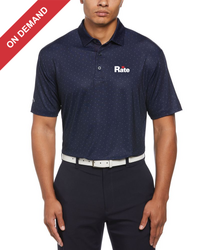 Image of Callaway Ss Micro Chev Print Polo