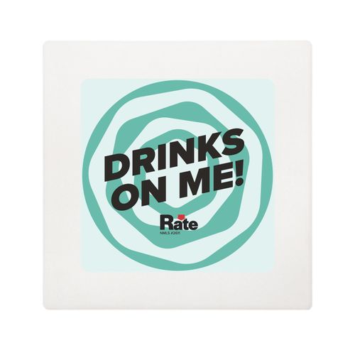 Square Absorbent Stone Coasters image thumbnail