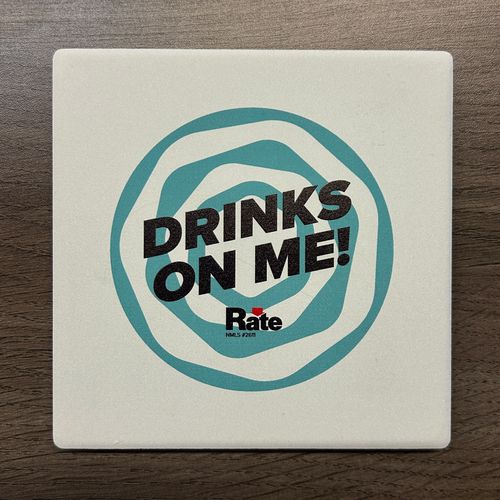 Square Absorbent Stone Coasters image thumbnail