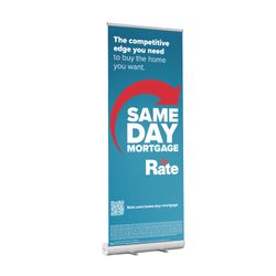 Image of Retractable Banner - (Same Day Mortgage)