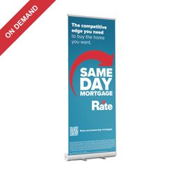 Image of Retractable Banner - (Same Day Mortgage)