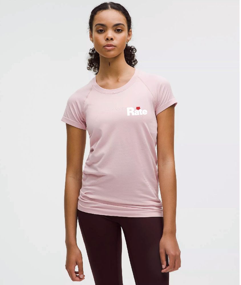Lulu - Swiftly Tech Short Sleeve 2.0 - Pink Haze primary image