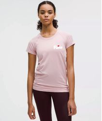 Image of Lulu - Swiftly Tech Short Sleeve 2.0 - Pink Haze
