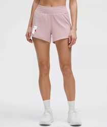 Image of Lulu - Hotty Hot (High Rise) - 4" Lined Short - Pink Haze