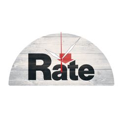 Image of Custom Rate Wall Clock