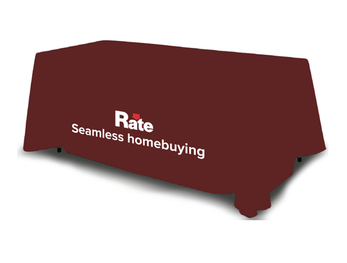 Premium Table Throw 6ft 4-Sided (Close Back) (Full-Color Dye) image thumbnail