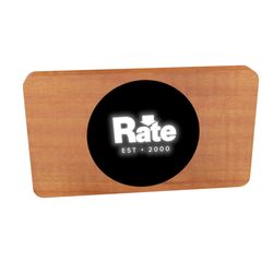 Image of Light Up Bamboo Wireless Power Bank 10,000 mAh