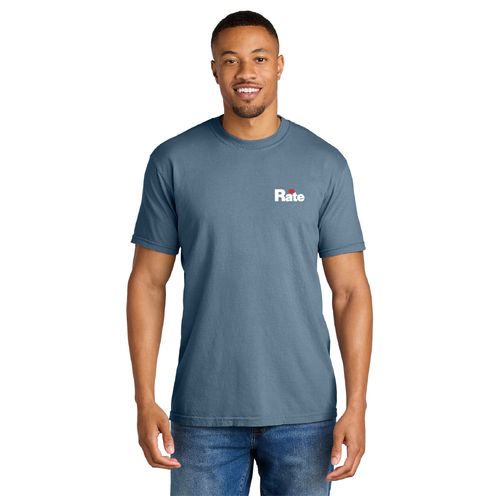 Rate - Heavyweight Ring Spun Tee - Blue Jean image thumbnail
