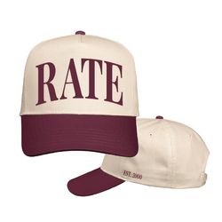 Image of Rate Five-Panel Twill Cap